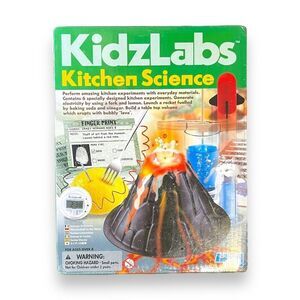 4M KidzLabs Kitchen Science Experiment Kit Volcano NEW SEALED